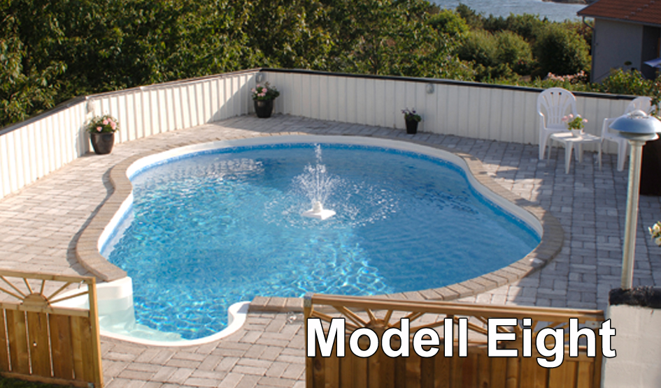 Poolmodell Eight från Miami Pool