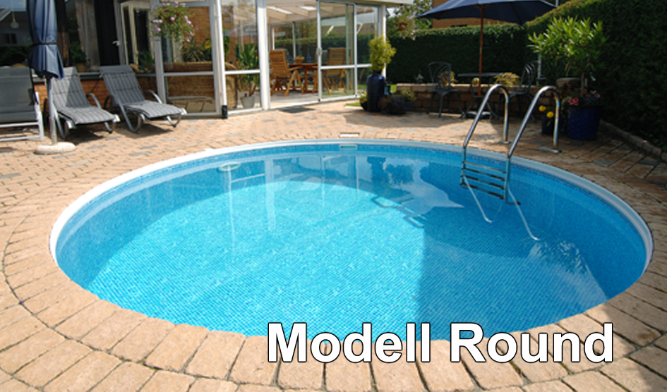 Poolmodell Round från Miami Pool